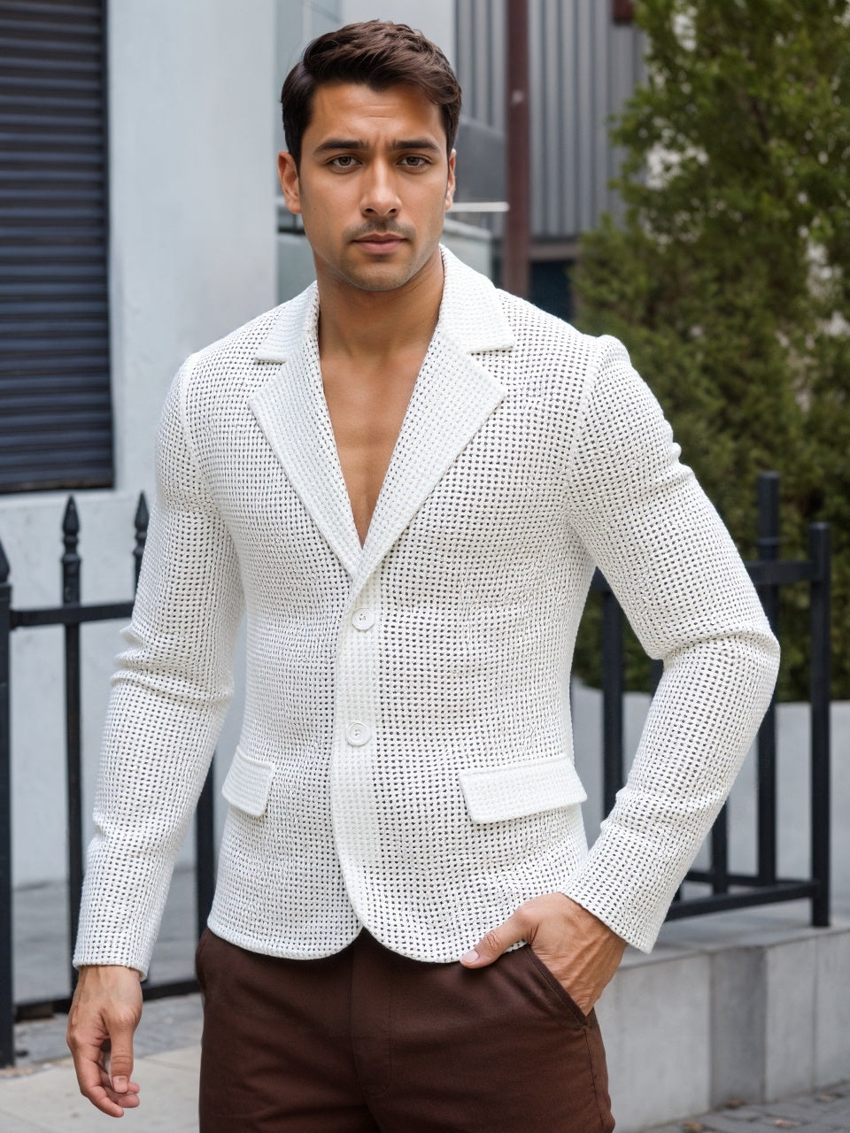 Classic Single - Breasted Blazer