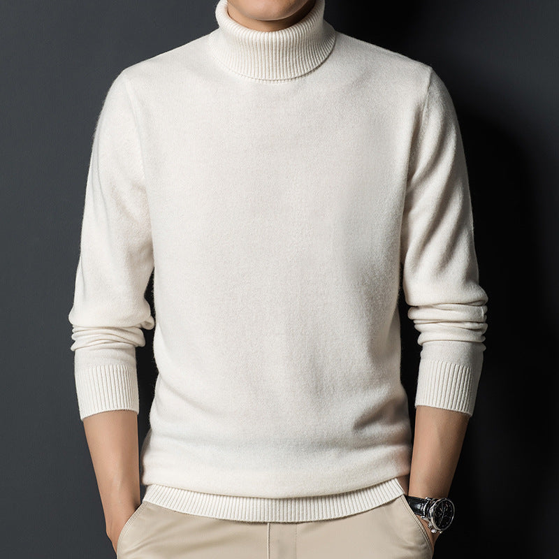 Cashmere Sweater Pullover Thick Sweater For Men