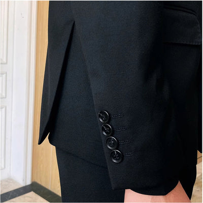 Striped Double Breasted Blazer For Men