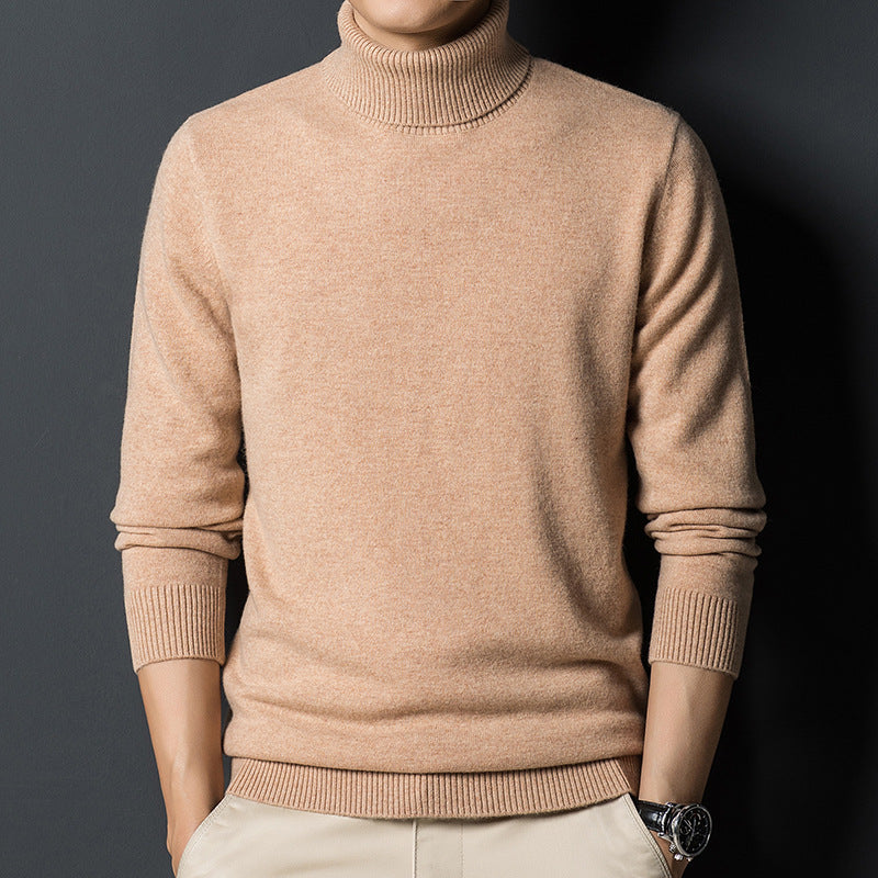 Cashmere Sweater Pullover Thick Sweater For Men