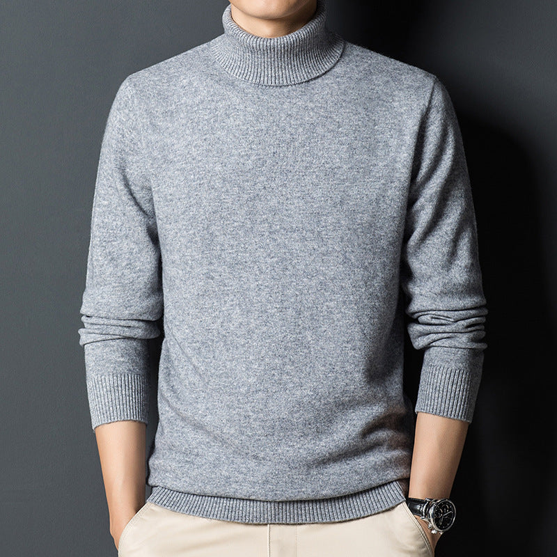 Cashmere Sweater Pullover Thick Sweater For Men